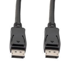 DisplayPort数字音视频线缆组件，支持DisplayPort 2.0规定的16K与HDR，公头/公头，PVC护套，黑，3米的图片