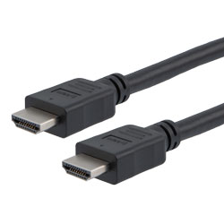特优型超高速HDMI线缆，支持8K@60Hz与48Gbps，公头（插头）/公头（插头），PVC护套，黑，1米的图片