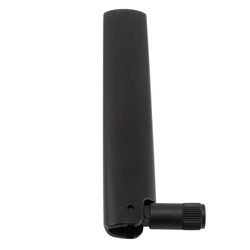 2.4GHz~2.5GHz/5.1GHz~7.1GHz 2.5~3.5dBi WiFi 6e可倾斜可旋转胶棒天线，带SMA公头连接器的图片