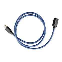 高柔性拖链级USB2.0线缆组件，A型公头-A型母头， 26/20AWG，耐热柔软性PVC外皮，3米的图片