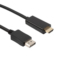DisplayPort to HDMI Cable Assembly Male/Male, 1M的图片
